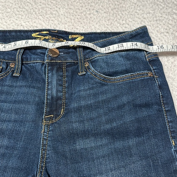 Seven7 Ladies Sunset Bermuda Denim Stretch Shorts, EUC (Wore Once), Size 6 - Picture 7 of 8